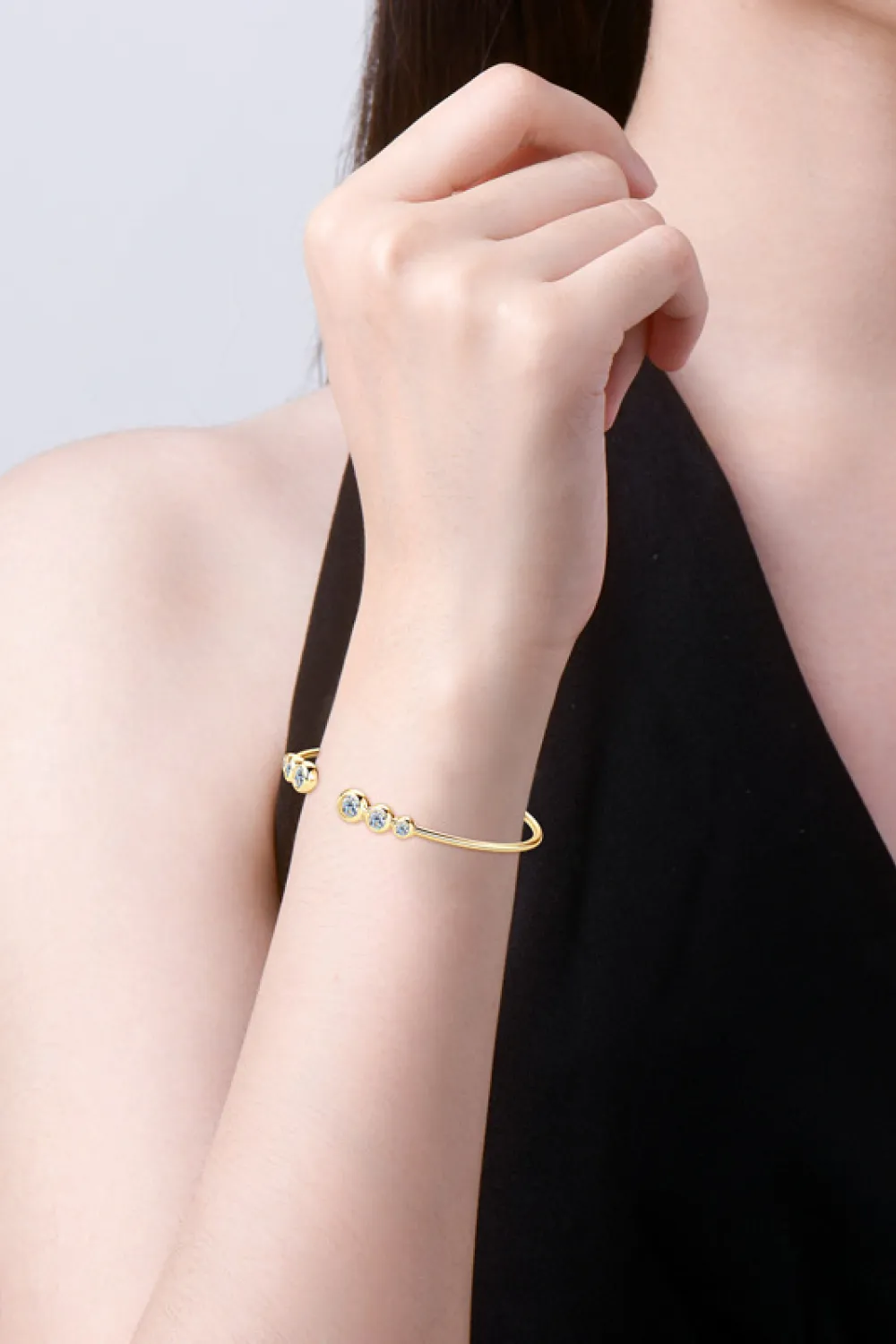 1.8 Carat Moissanite 925 Sterling Silver Bracelet, image 8