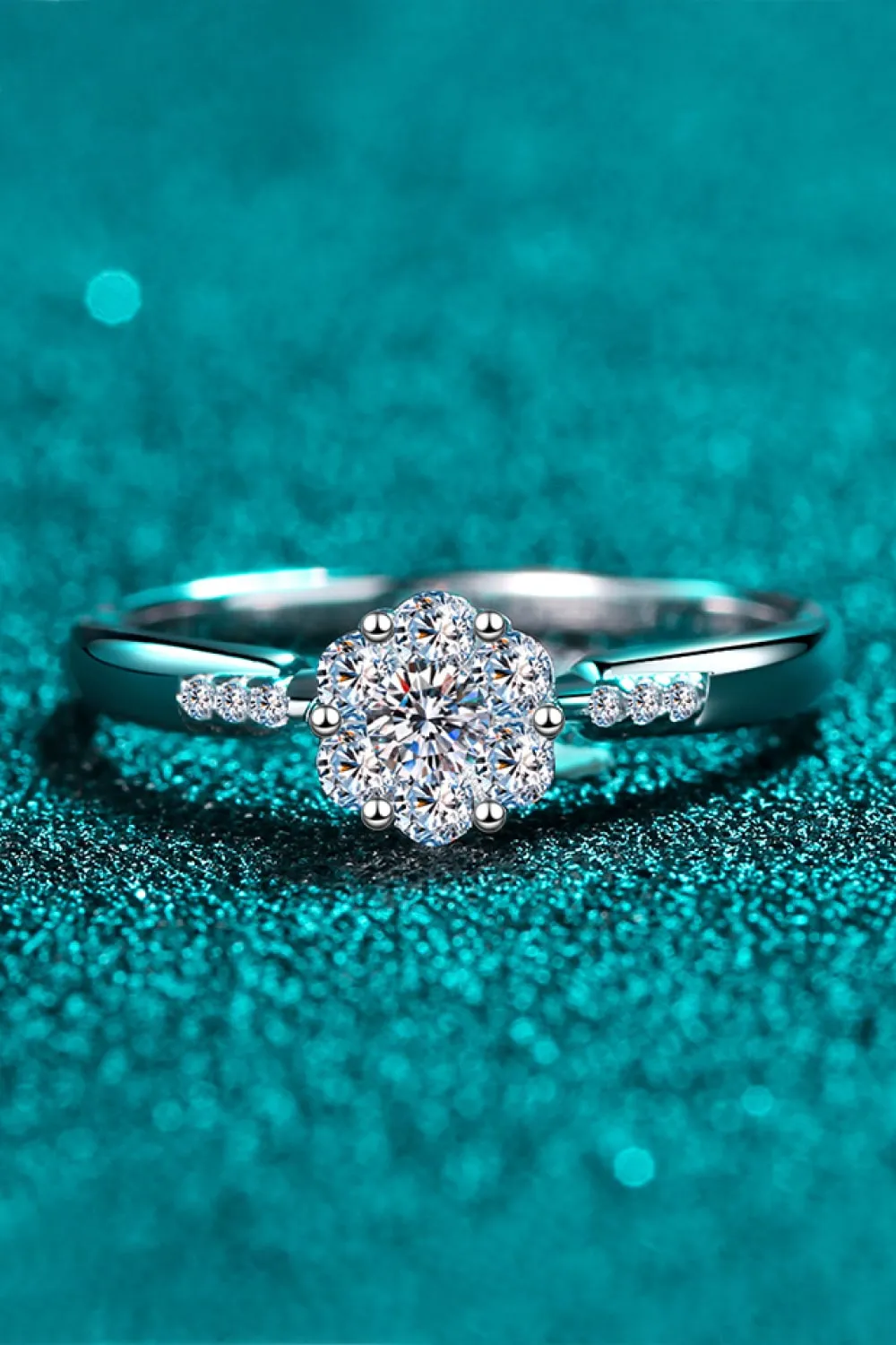 Create Your Dream Life Moissanite Ring, image 4