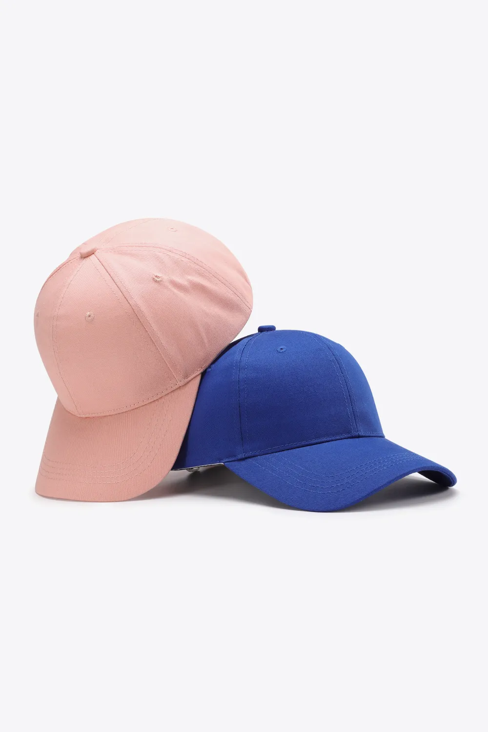 Plain Adjustable Cotton Baseball Cap, image 37