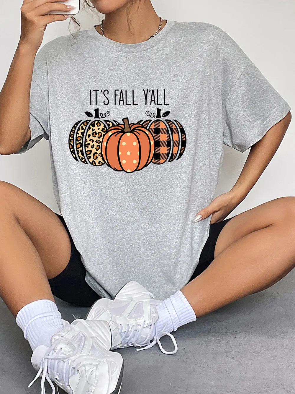 IT'S FALL Y'ALL Graphic T-Shirt, image 5