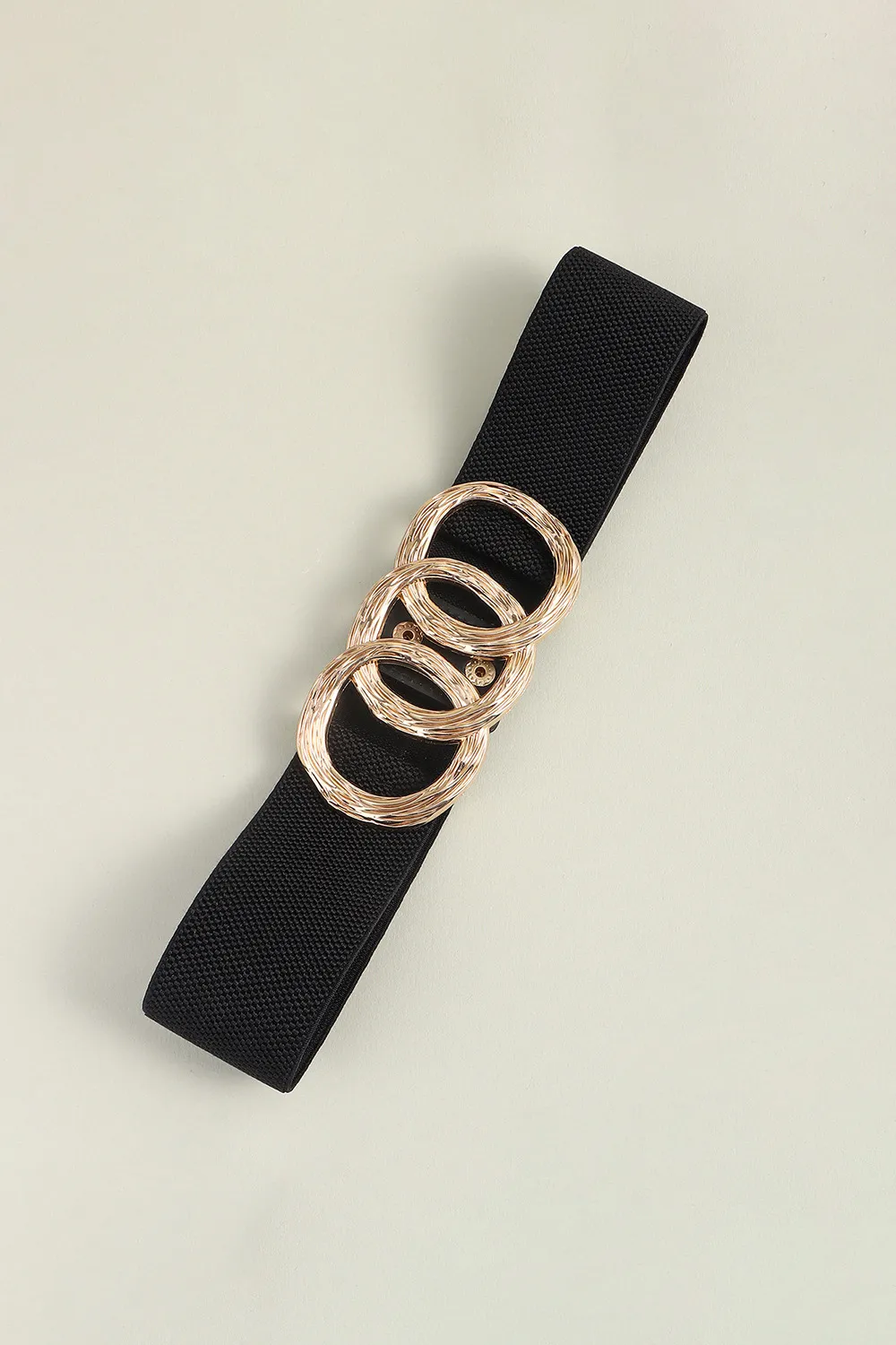Zinc Alloy Buckle Elastic Wide Belt, image 5
