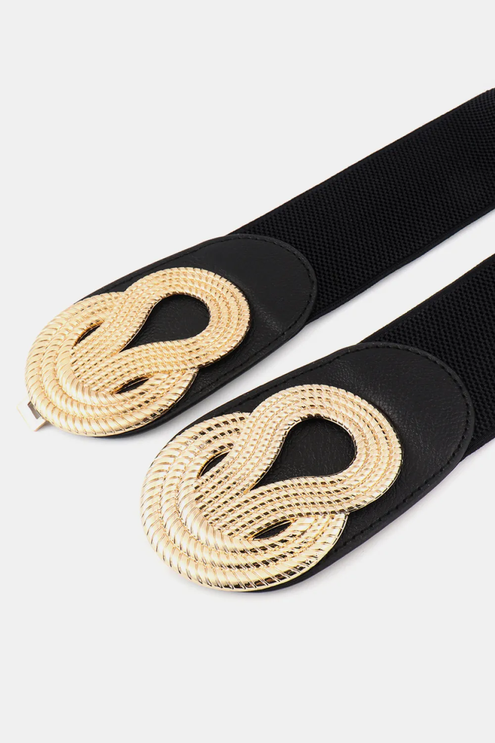 Twisted Alloy Buckle Wide Belt, image 5