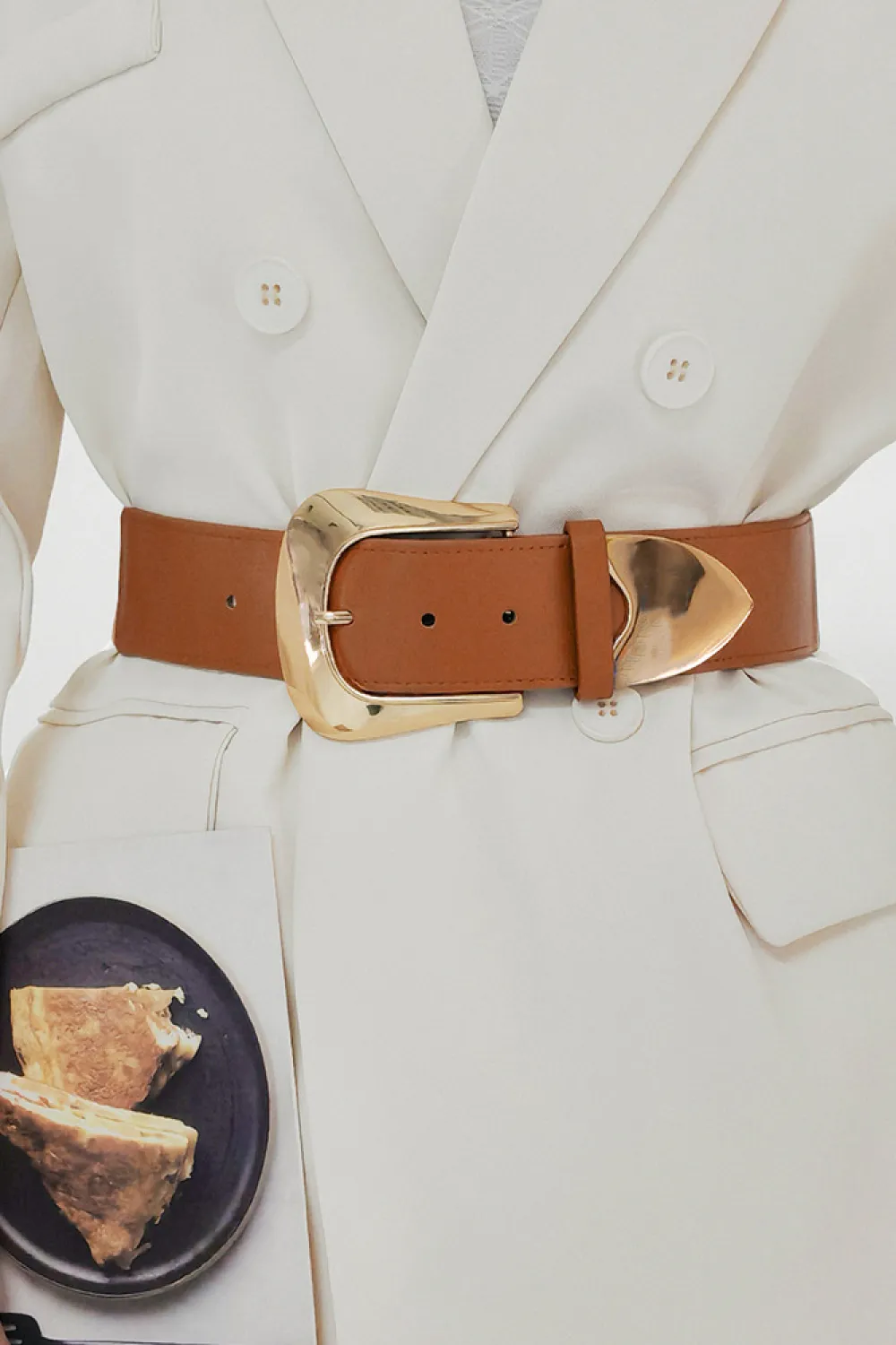 Elastic Wide PU Belt, image 7