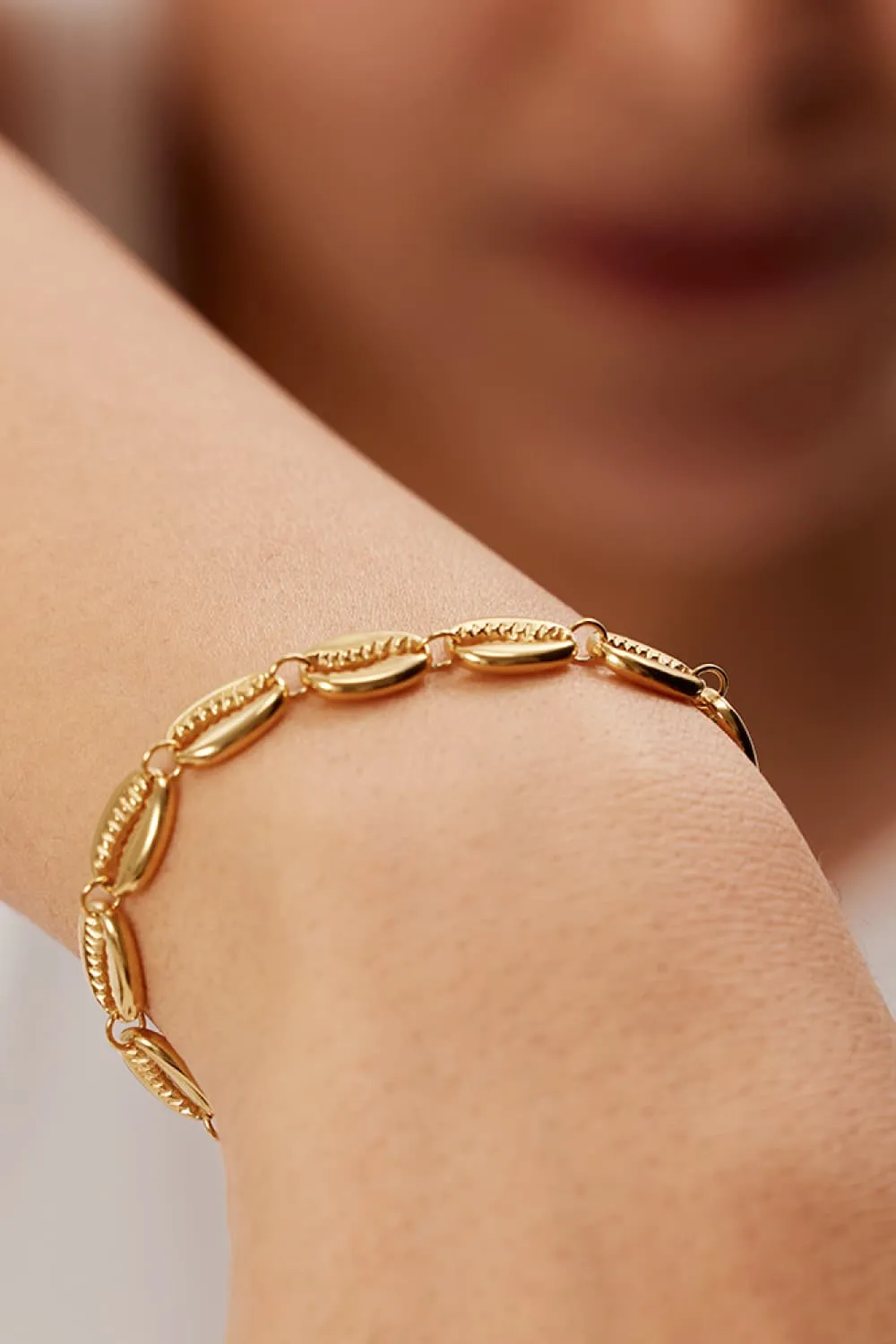Shell Stainless Steel Bracelet, image 3