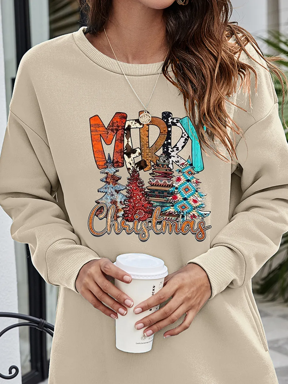 MERRY CHRISTMAS Graphic Sweatshirt, image 15