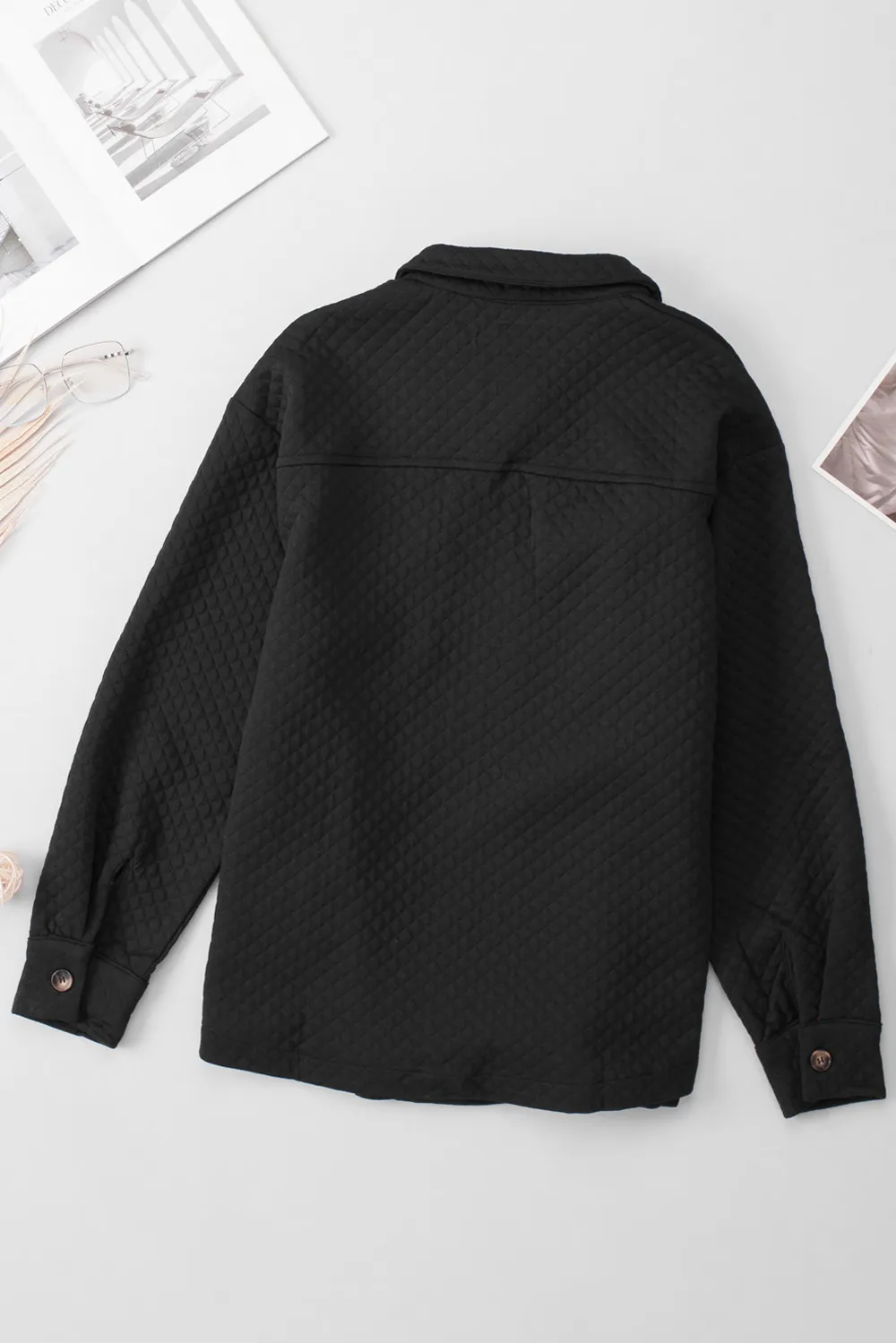 Button Down Collared Jacket, image 12