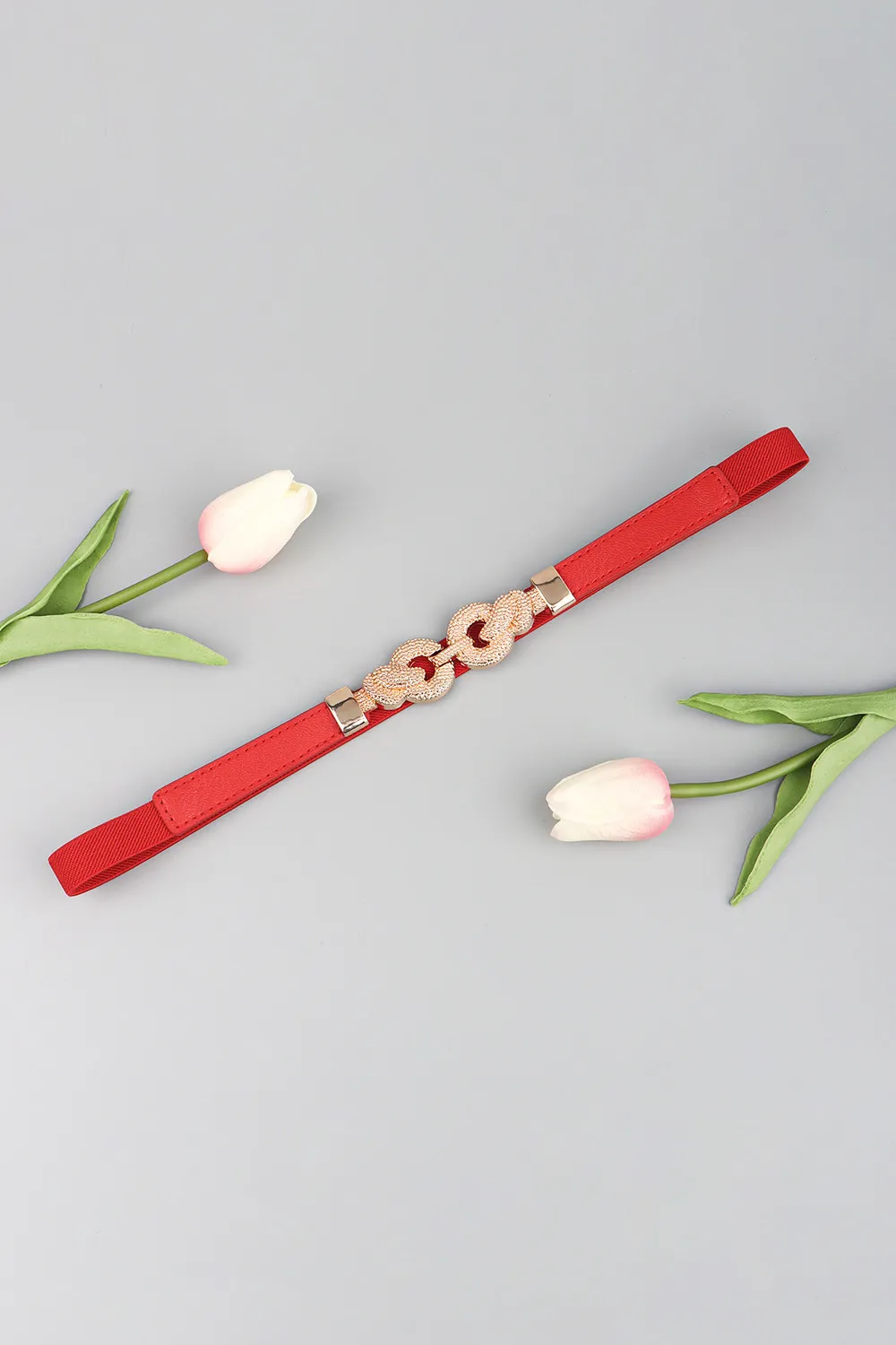 Zinc Alloy Buckle PU Leather Belt, image 11
