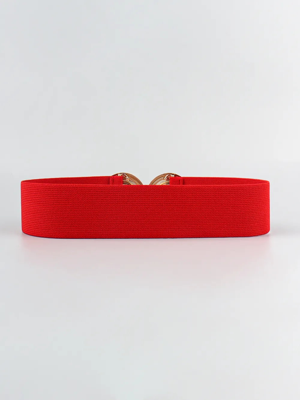Geometric Buckle Elastic Wide Belt, image 25