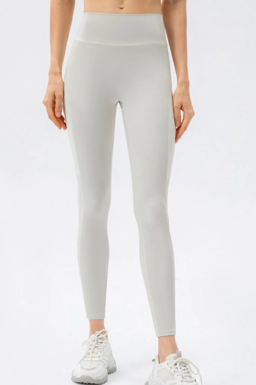 High Waist Slim Fit Long Sports Pants, image 7