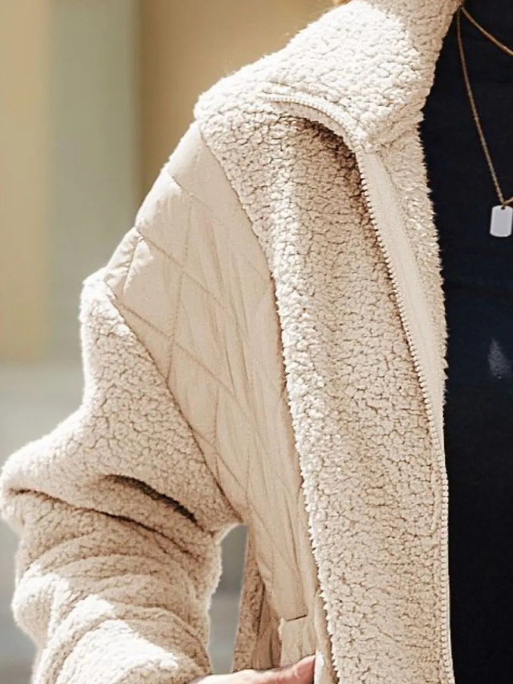 Zip-Up Collared Neck Jacket, image 15