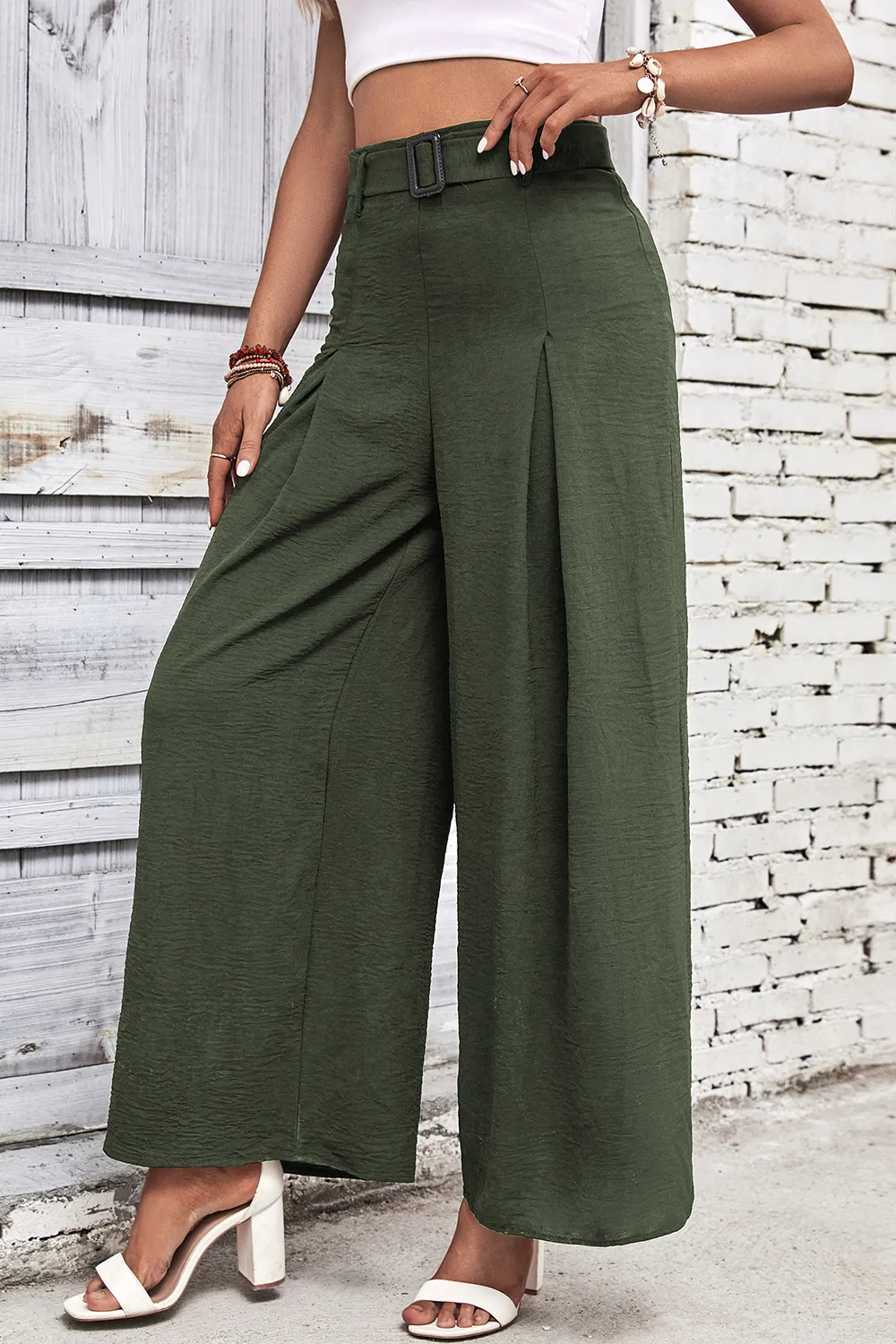 High Waisted Wide Leg Pants, image 7