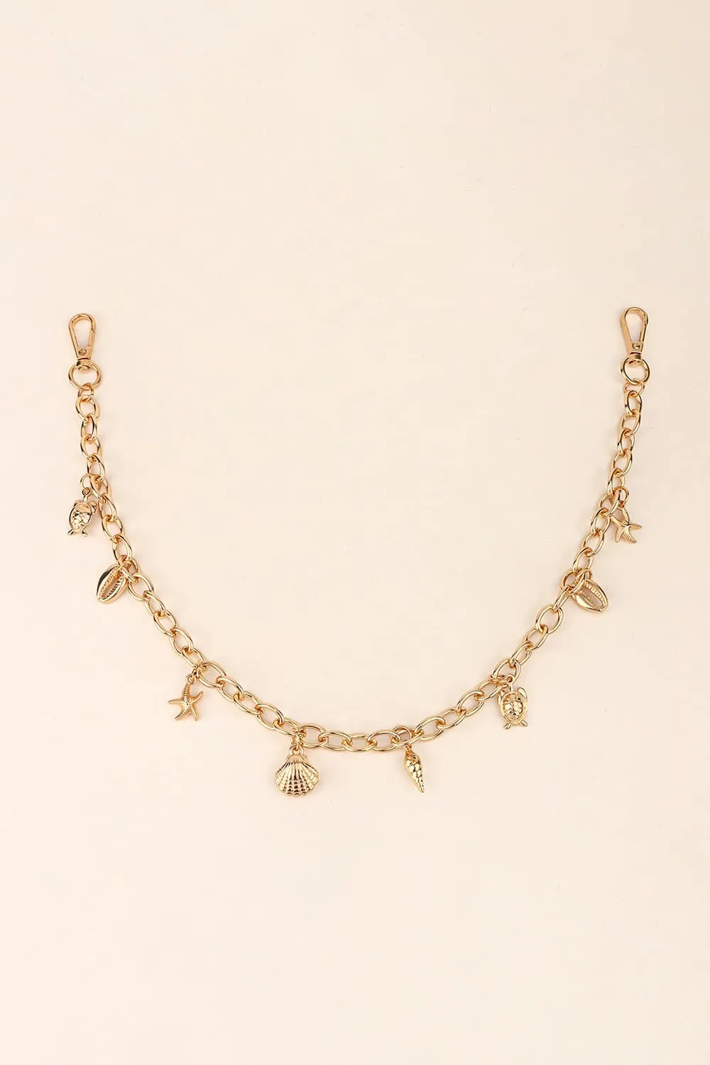Sea Element Charm Iron Chain Belt, image 2