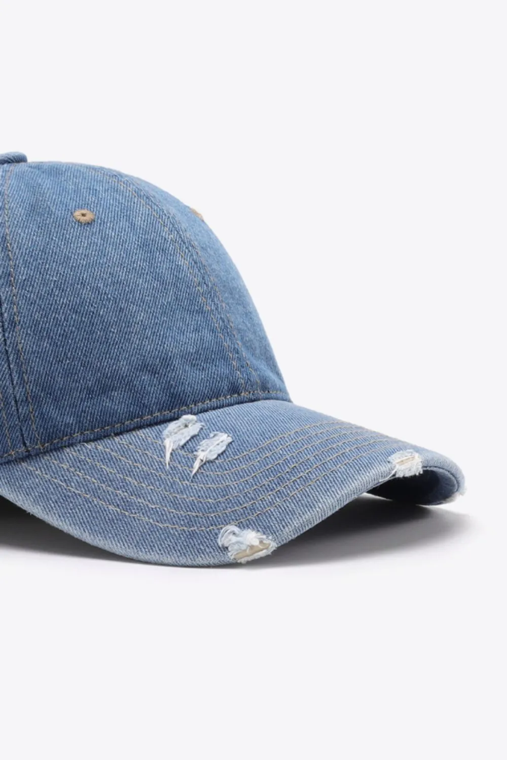 Distressed Adjustable Baseball Cap, image 14