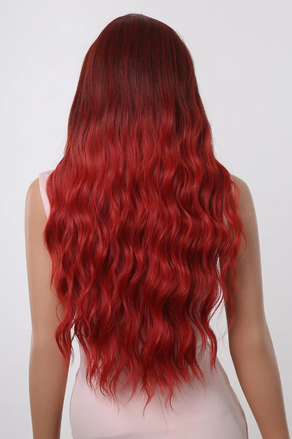 13*1" Full-Machine Wigs Synthetic Long Wave 27", image 2