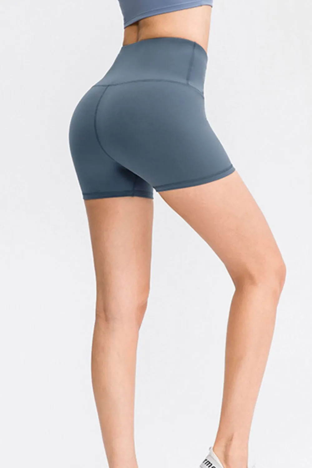 Wide Waistband Sports Shorts, image 2