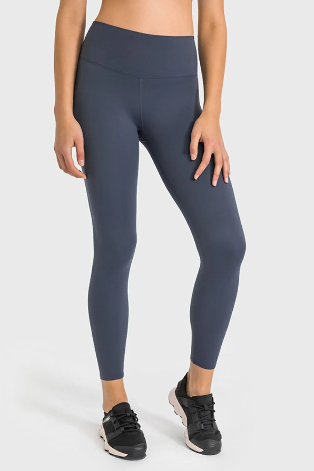 High Waist Ankle-Length Yoga Leggings, image 24