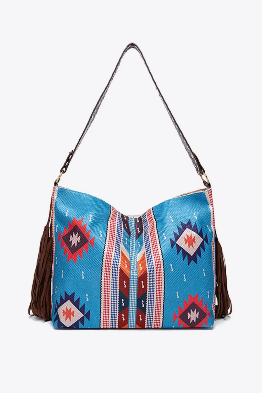 Geometric Canvas Tote Bag, image 5
