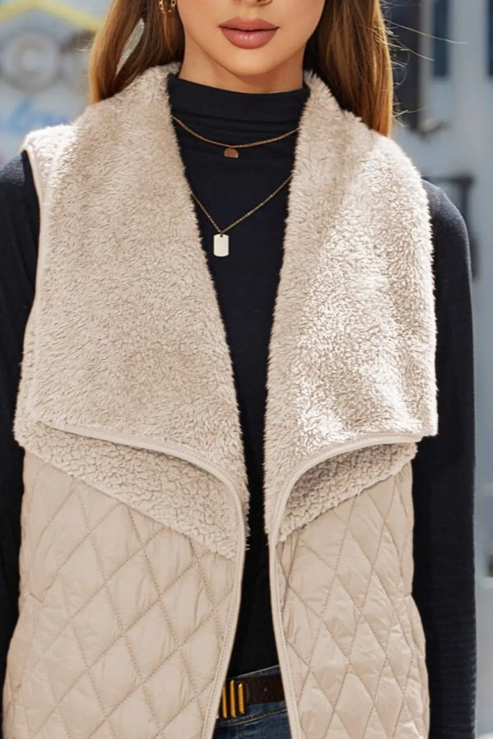 Open Front Collared Vest, image 14