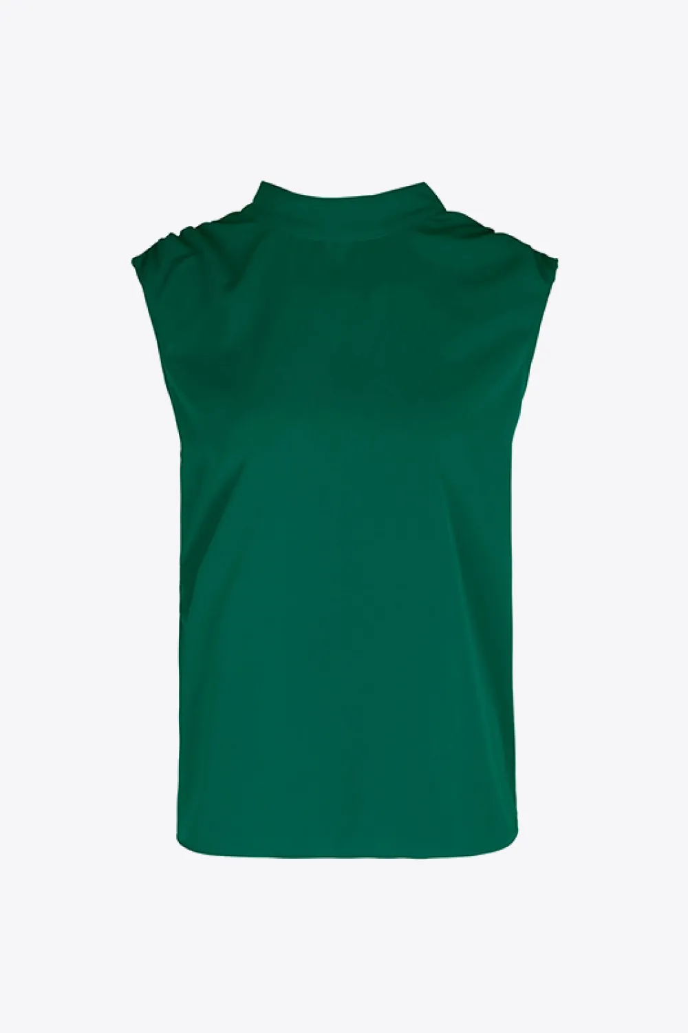 Tied Mock Neck Blouse, image 8