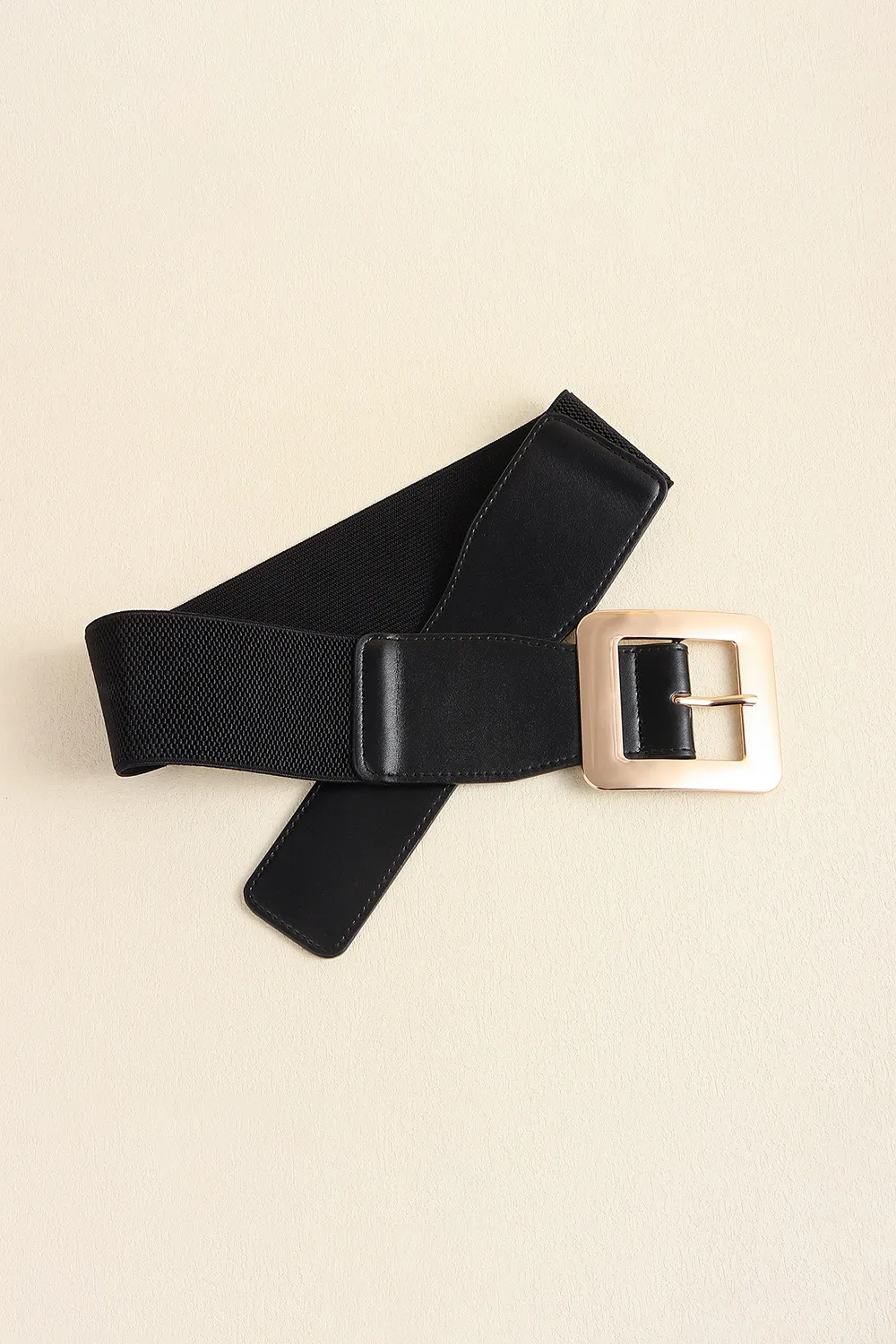 Alloy Buckle PU Leather Belt, image 4