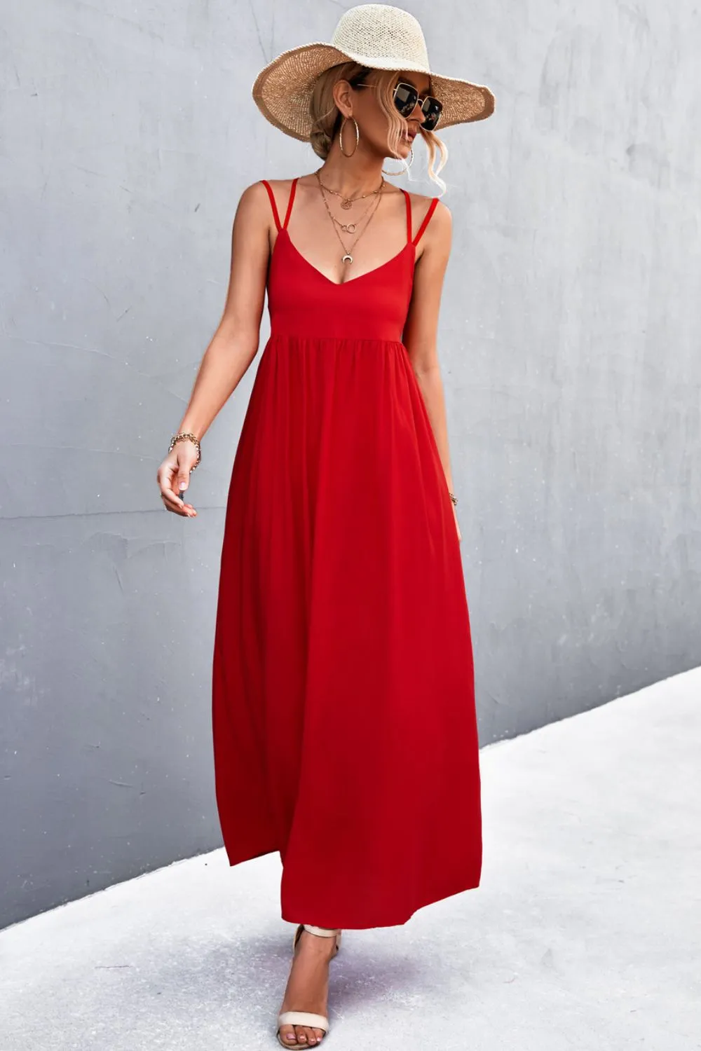 Double Strap Tie Back Dress, image 15