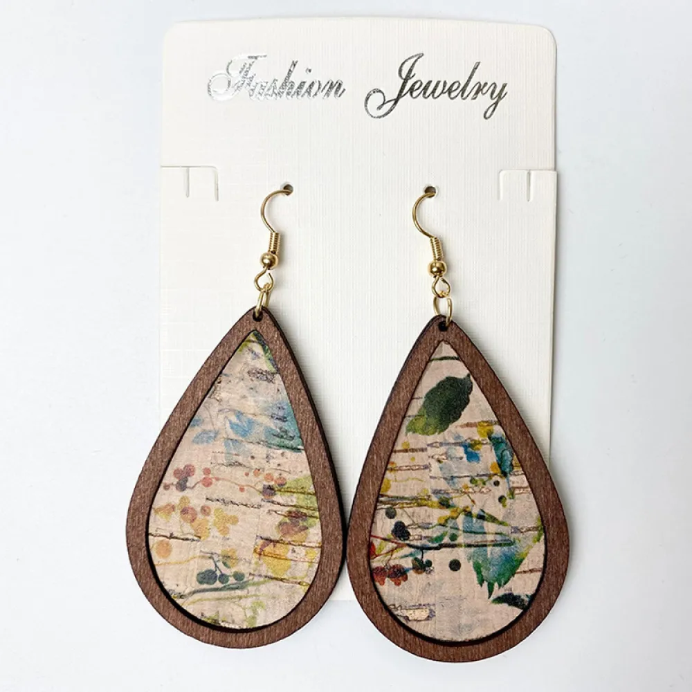 Teardrop Dangle Earrings, image 3