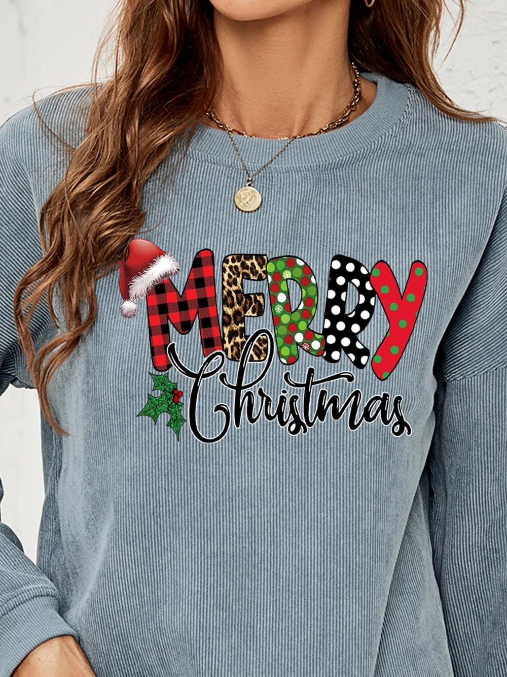 MERRY CHRISTMAS Graphic Sweatshirt, image 4