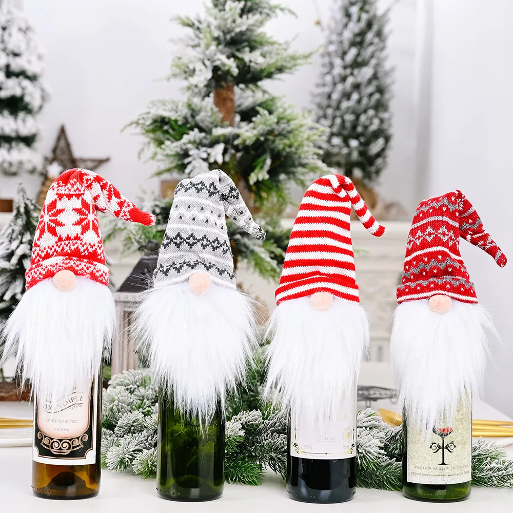 Assorted 2-Piece Wine Bottle Covers, image 3