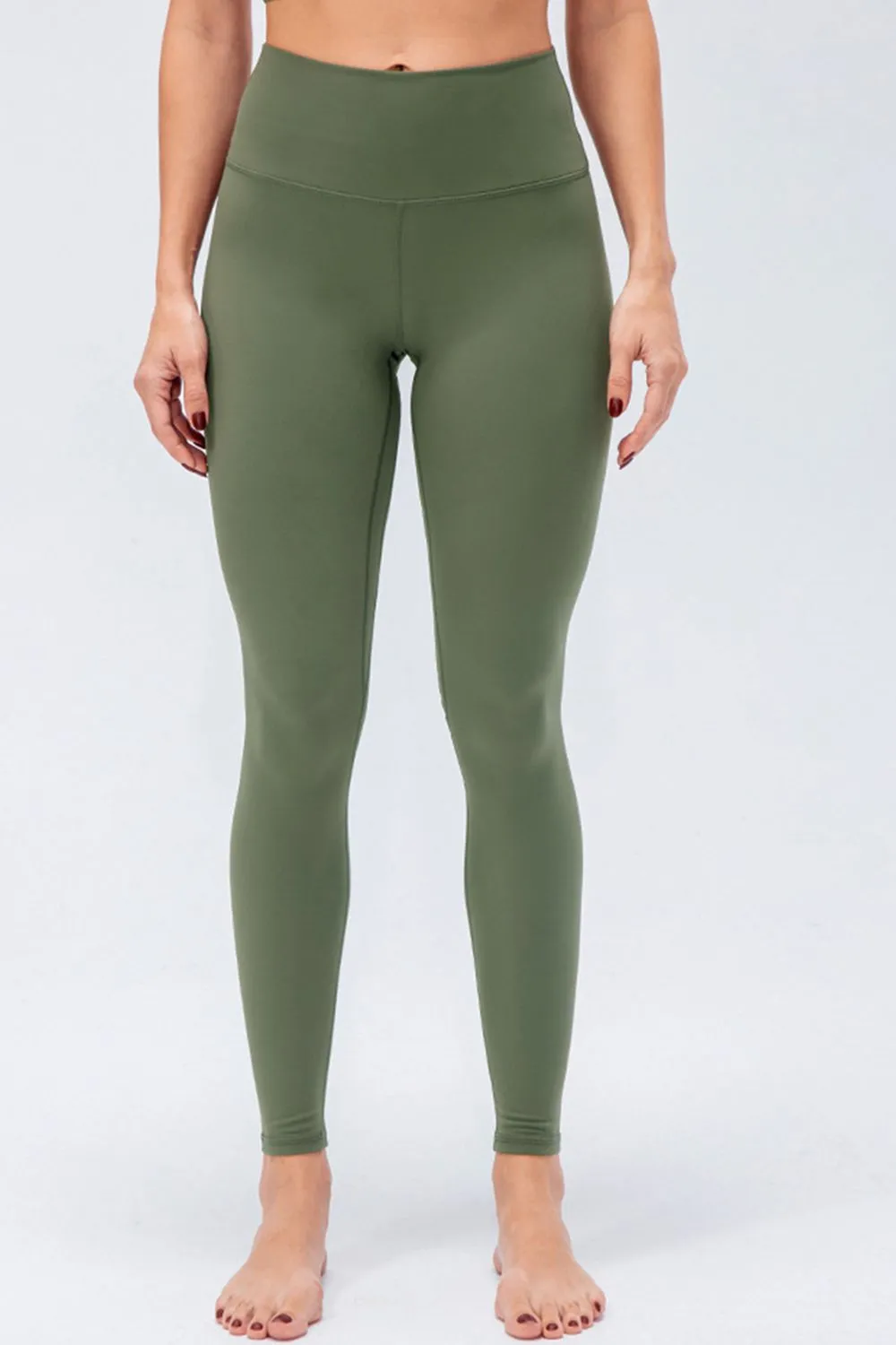 Wide Waistband Slim Fit Active Leggings, image 21