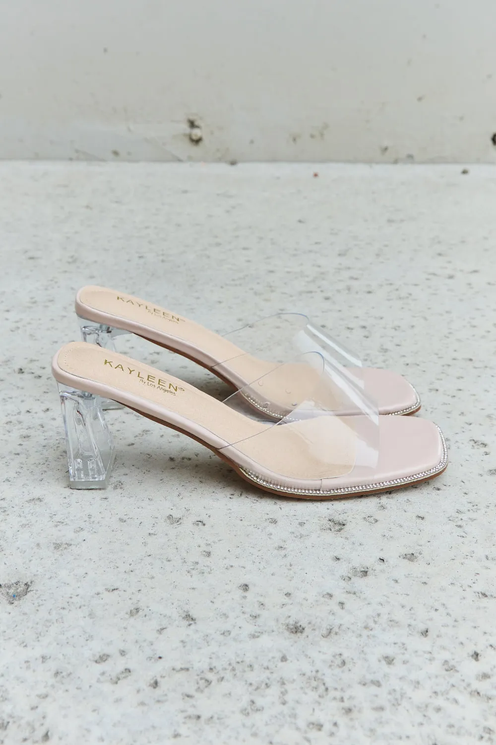 Make Myself Clear Mule Block Heels, image 6