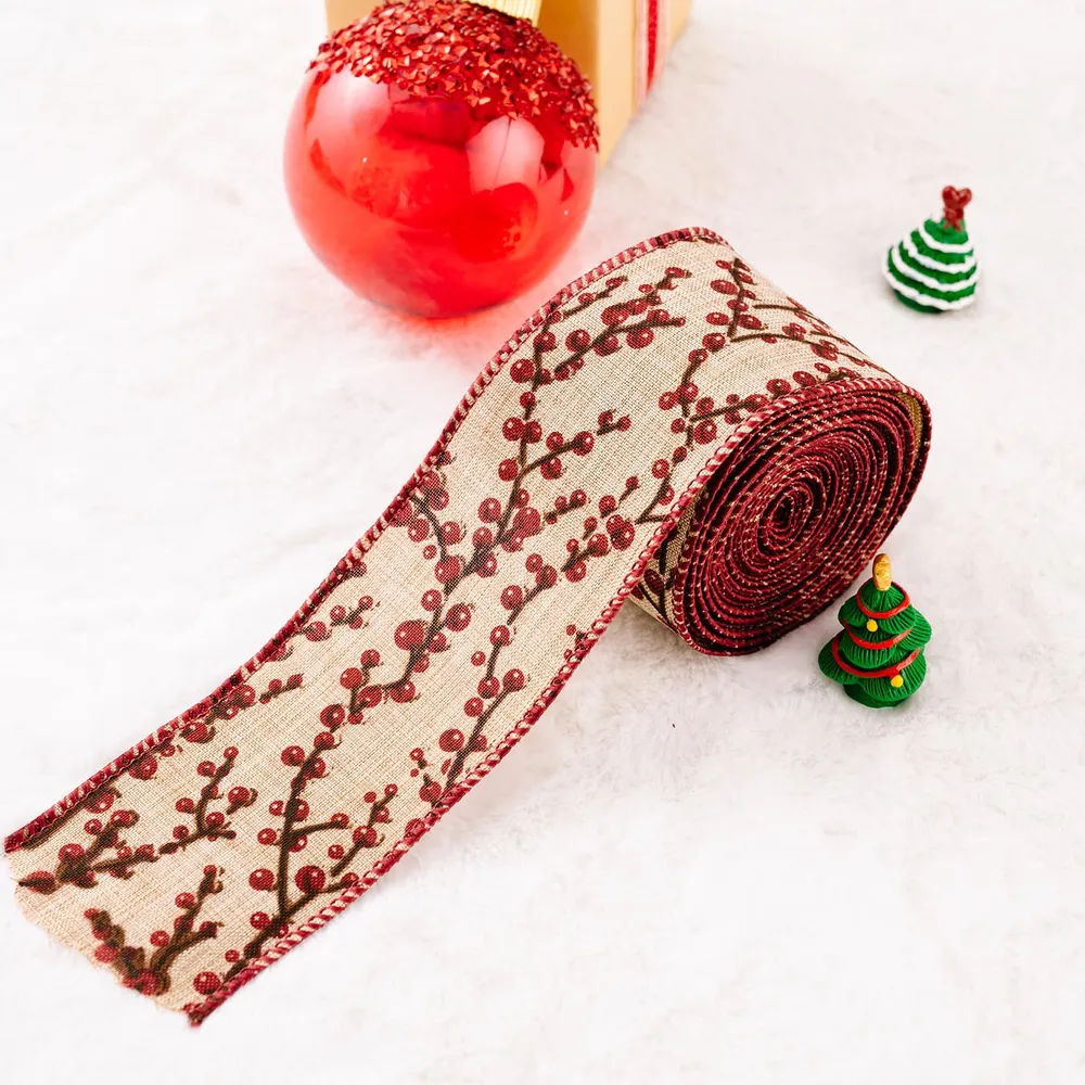 Christmas Polyester Ribbon, image 17