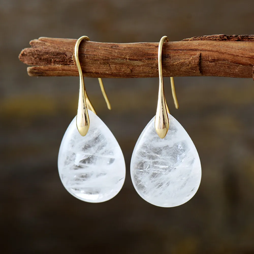 Crystal Dangle Earrings, image 2