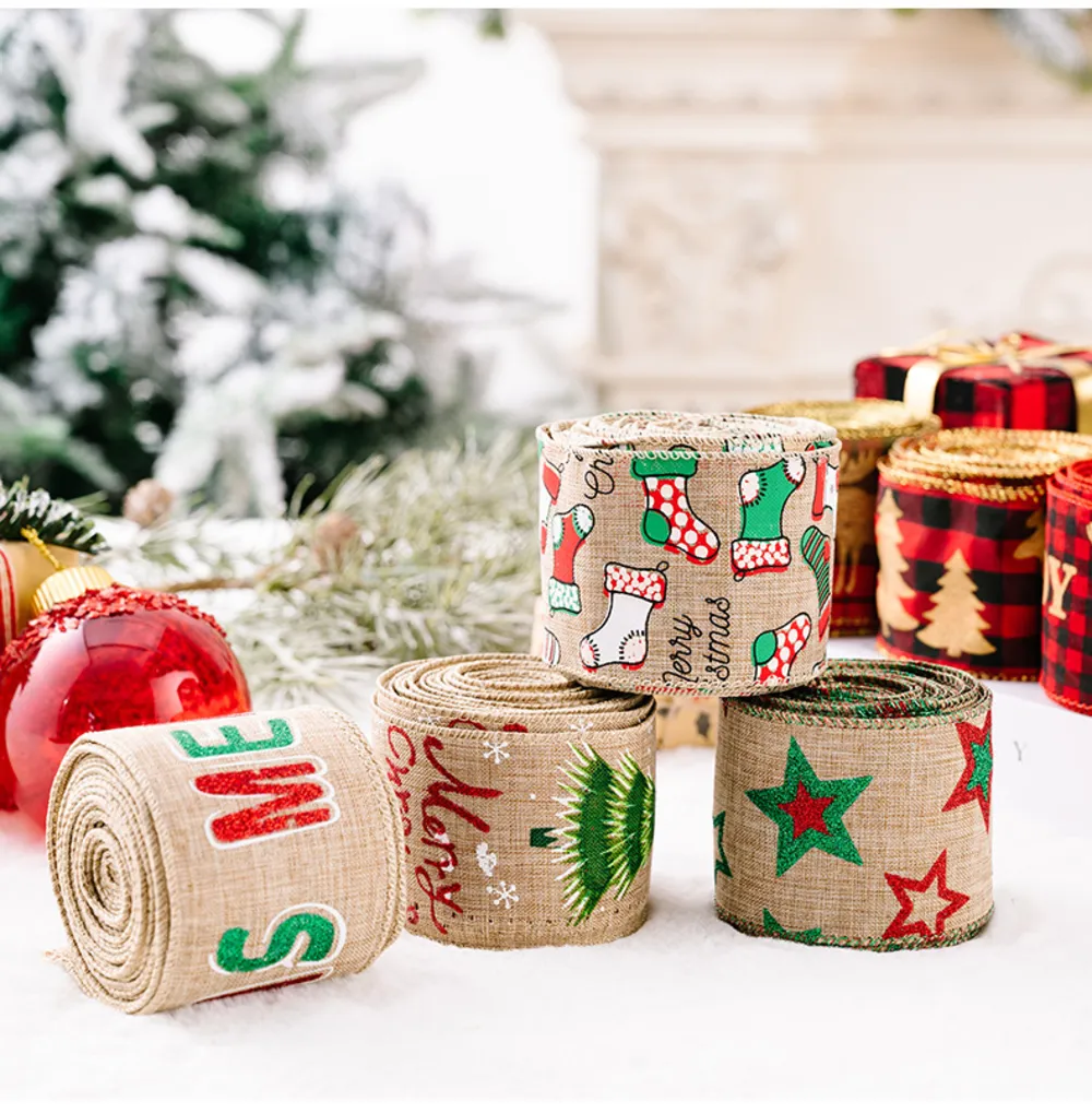 Christmas Polyester Ribbon, image 6