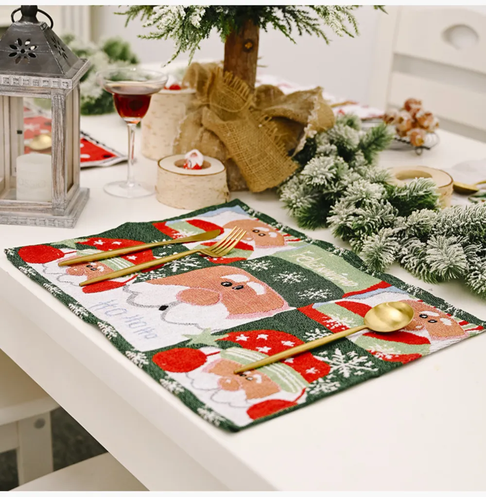 Assorted 2-Piece Christmas Placemats, image 5