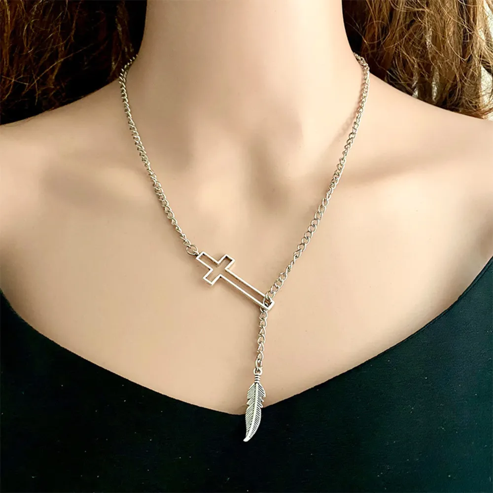 Cross Chain Necklace, image 2
