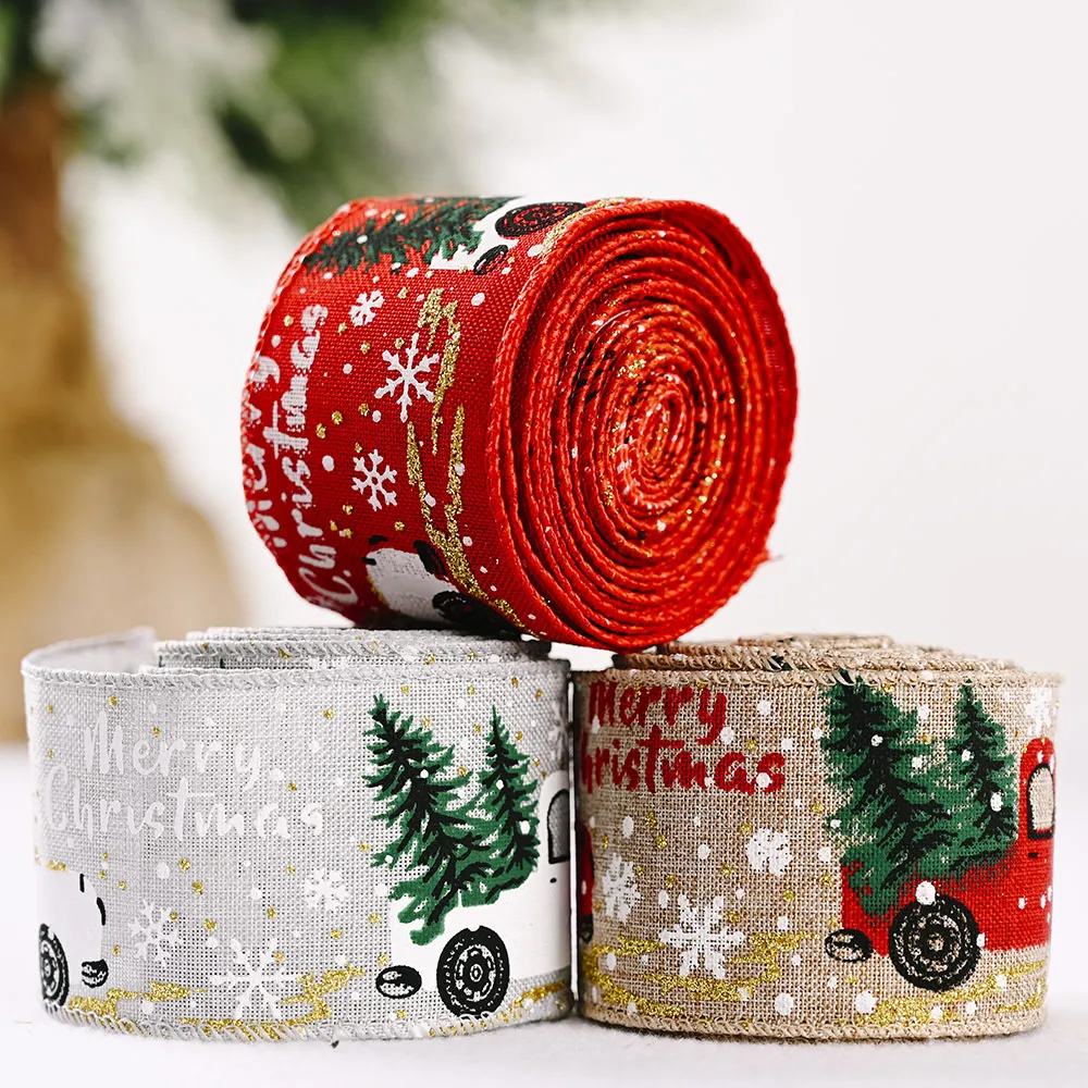 Car & Christmas Tree Ribbon, image 4