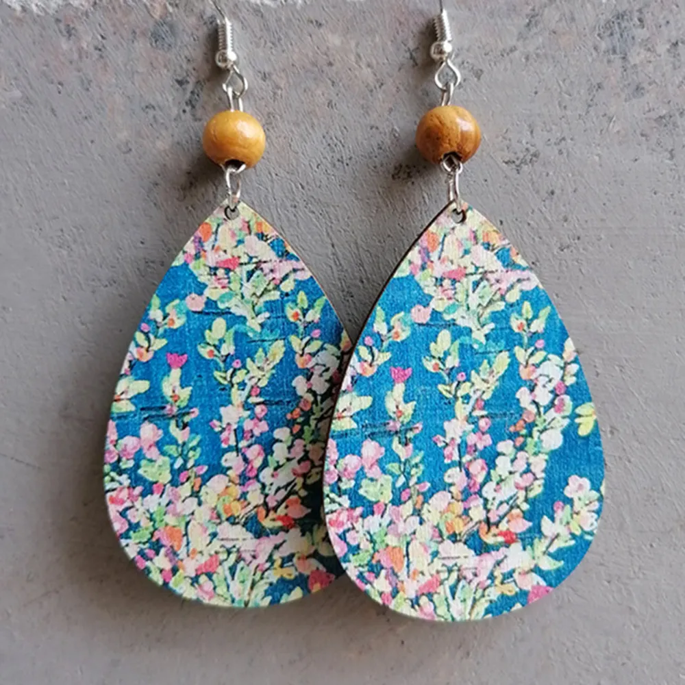 Teardrop Drop Earrings, image 8
