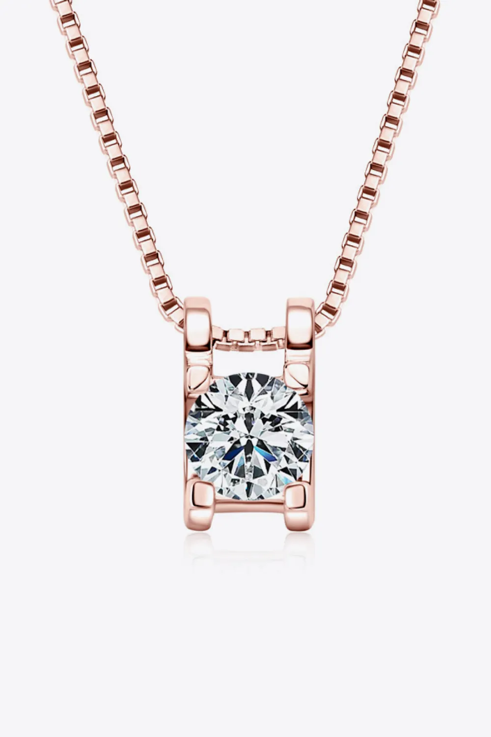 Moissanite 925 Sterling Silver Necklace, image 5
