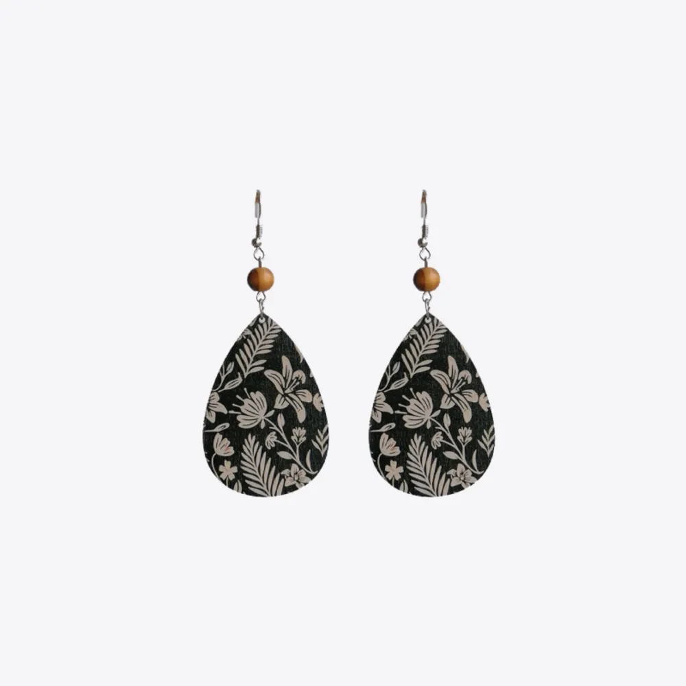 Teardrop Drop Earrings, image 4