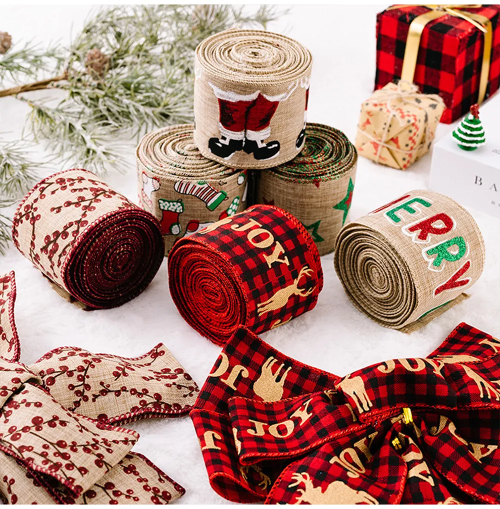 Christmas Polyester Ribbon, image 8