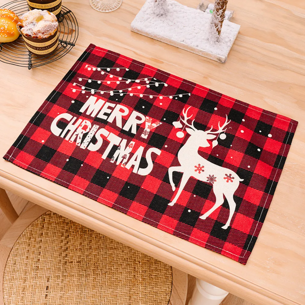 Assorted 2-Piece Plaid Placemats, image 10