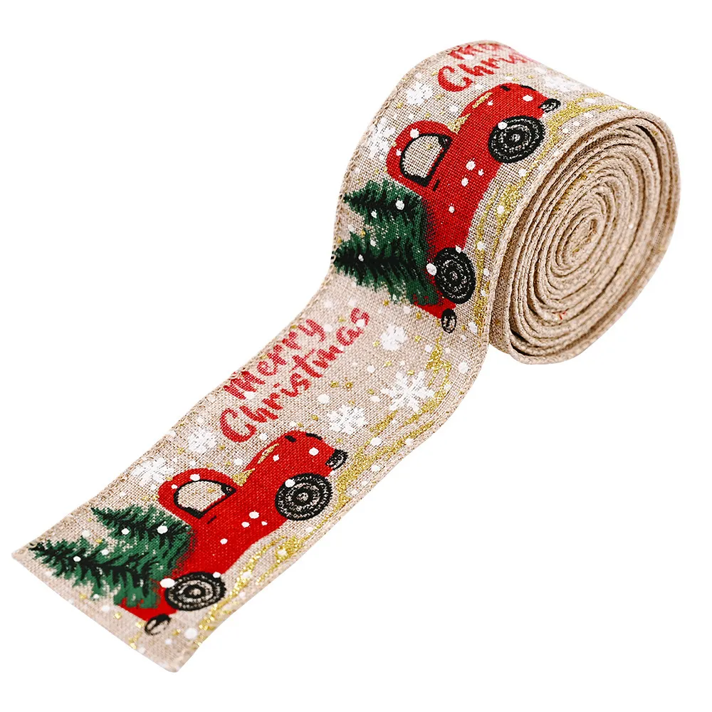 Car & Christmas Tree Ribbon, image 7