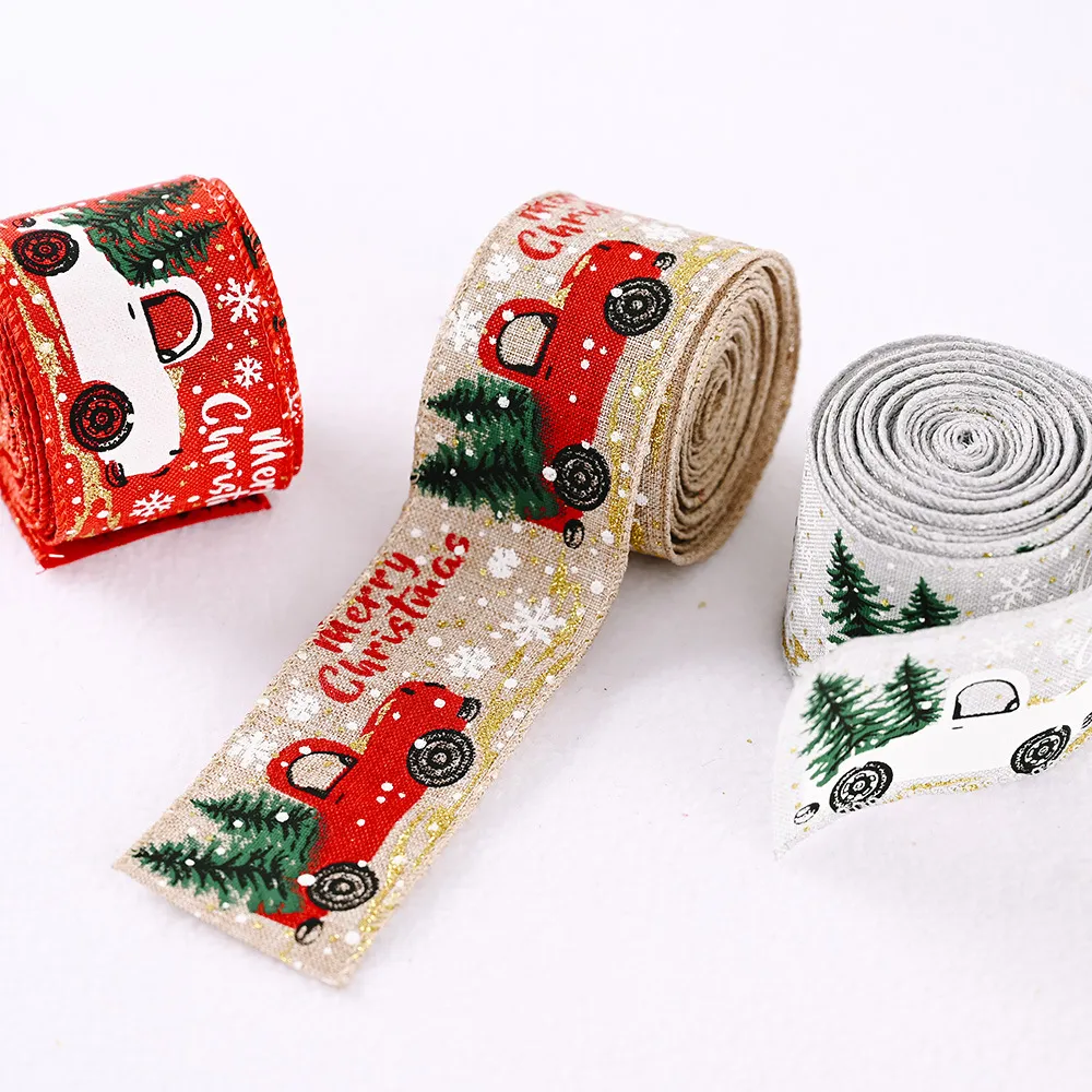 Car & Christmas Tree Ribbon, image 3