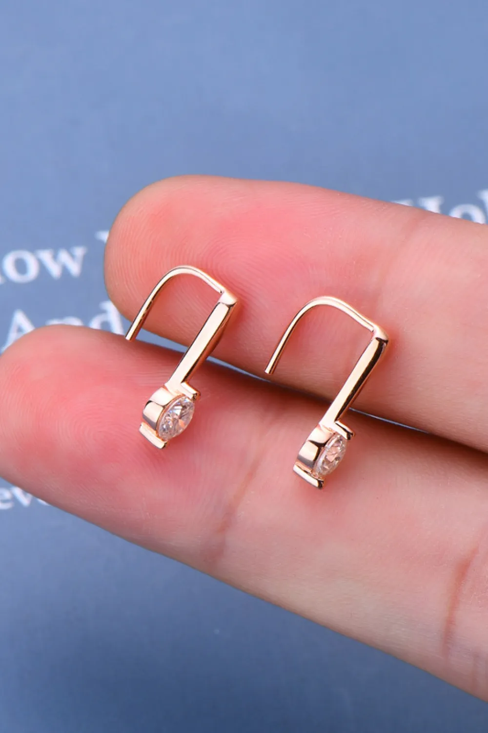 Moissanite 925 Sterling Silver Earrings, image 7