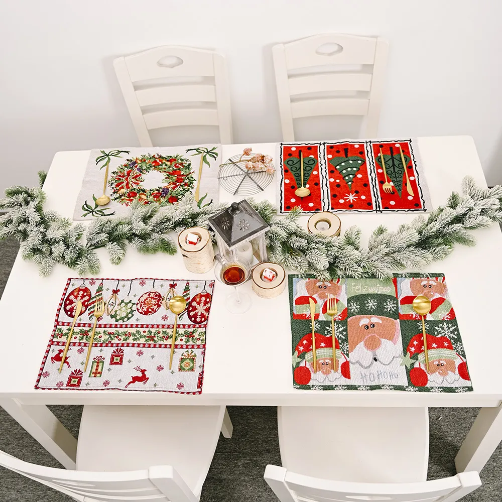 Assorted 2-Piece Christmas Placemats, image 2