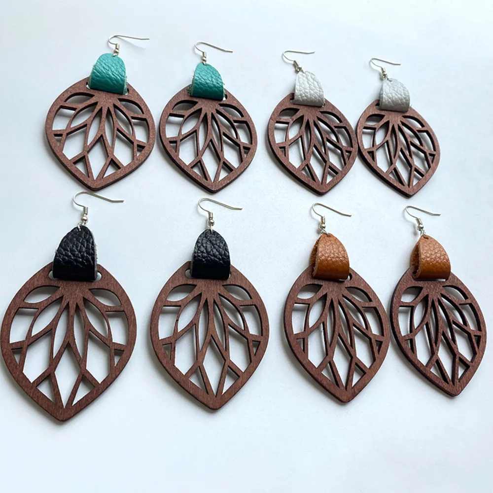 Leaf Drop Earrings, image 8