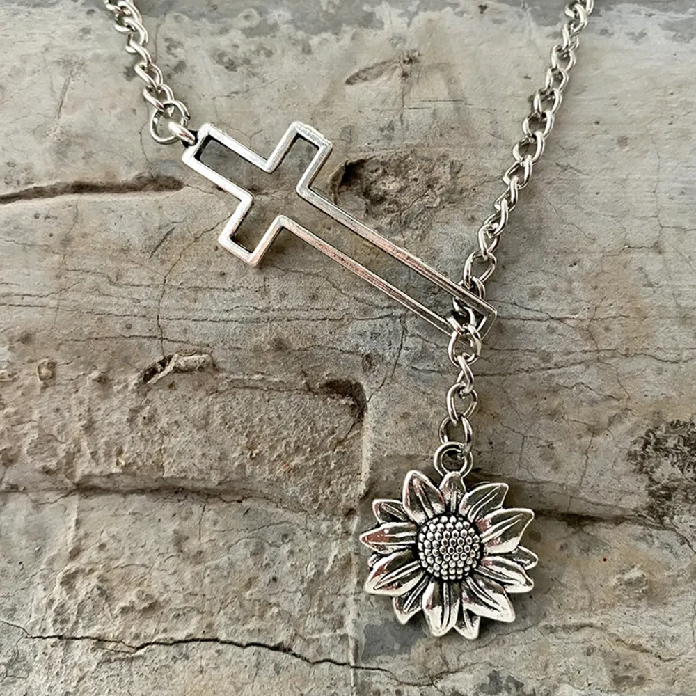 Cross Chain Necklace, image 4