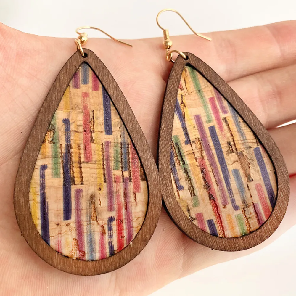 Teardrop Drop Earrings, image 3