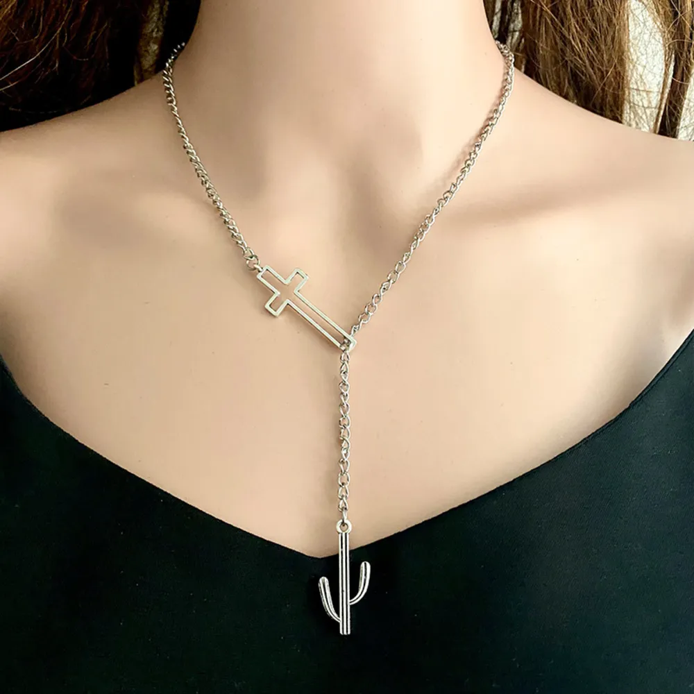 Cross Chain Necklace, image 5