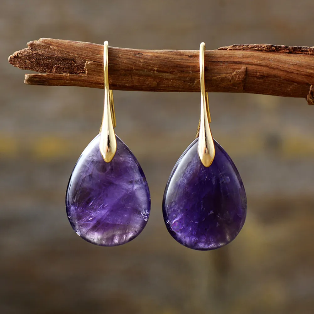 Crystal Dangle Earrings, image 4